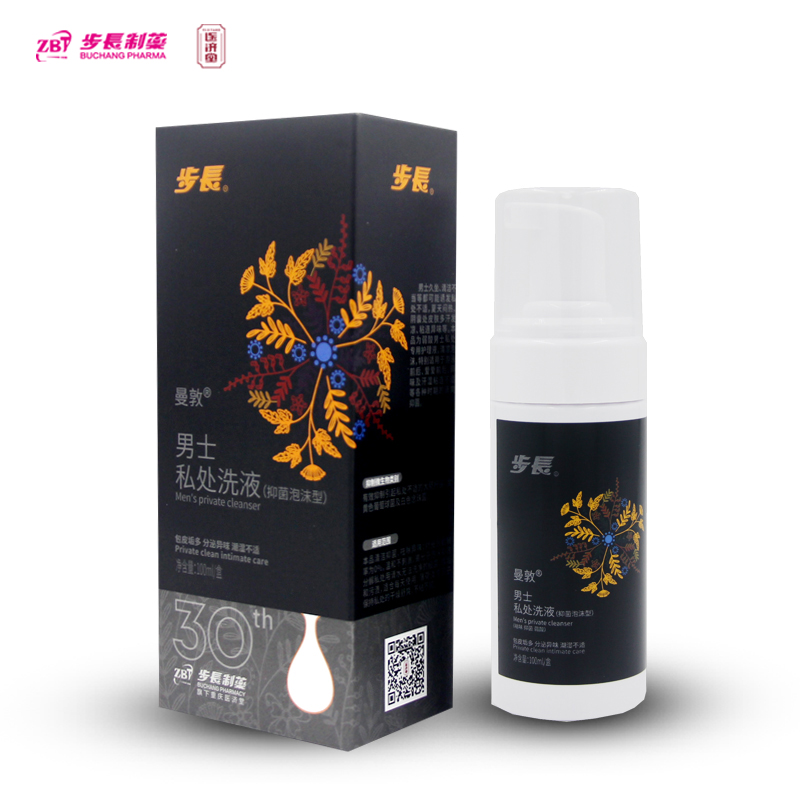 步长?曼敦?男士私处洗液（抑菌泡沫型）.jpg